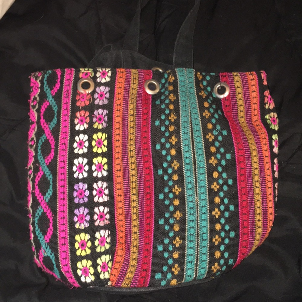 Tribal print purse